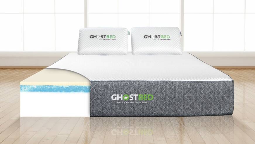 GhostBed mattress composition